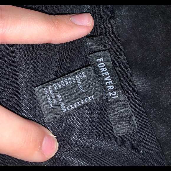 Forever 21 Mesh NYC Halter Top - Picture 2 of 2